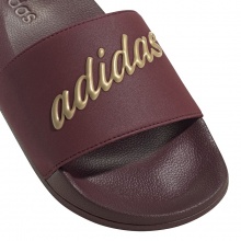 adidas Slides Adilette Shower - adidas Logo - Burgundy Women - 1 Pair